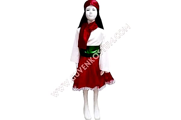 İtalya Kız kostümü