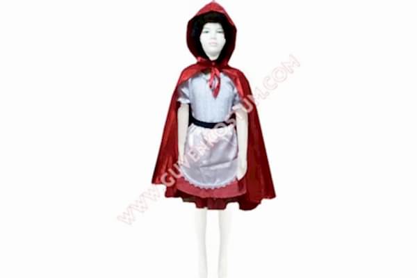 Kırmızı Başlıklı Kız Kostümü