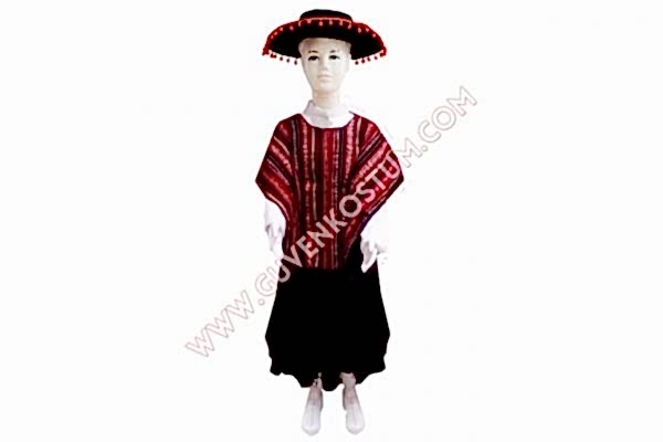 Meksika Kız Kostümü